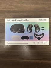 Silicone Protective Set For Quest 3 White Brand New 5E