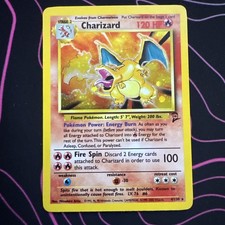 Pokémon TCG Holo Vintage Charizard 4/130 Base Set 2 LP/MP on eBay