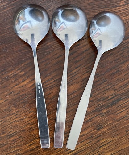 Viners Penthouse Suite Soup spoons x 3 - Picture 3 of 5