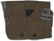 London Fog Women's Double-breasted 3/4 Length Belted Trench Coat, Stone, S Small