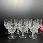 Waterford - VTG Colleen Short Stem Water Goblets - Crystal - Set of 7