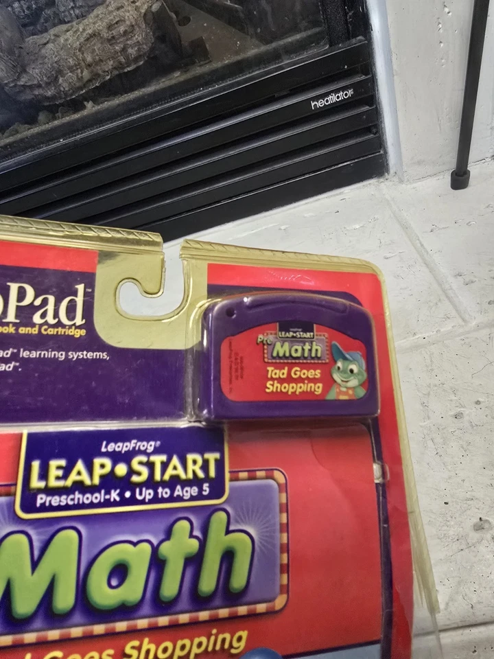 LeapPad Pre-Math  Tad Goes Shopping Book & Cartridge  NEW Old Stock SEALED 2001 Foto 3 de 4