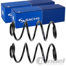 2X SACHS FAHRWERKSFEDERN VORNE PASSEND FÜR AUDI A1 LINKS+RECHTS