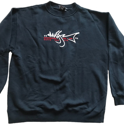 DUFFS SK8 SKATEBOARDING MEN'S NAVY BLUE  PULLOVERR SWETASHIRT  XL XLARGE