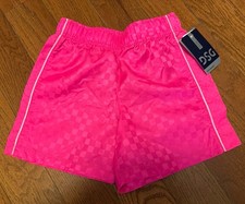 NWT DSG Youth Boys Woven Soccer Shorts Size XS 6-7 Knockout Pink