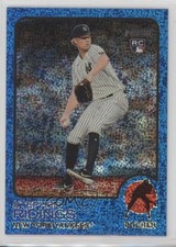2022 Topps Heritage High Number Chrome Blue Sparkle Stephen Ridings #604 03rx