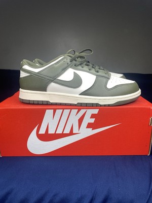US Size 8 Nike Dunk Low Retro - Pale Ivory / Cargo Khaki