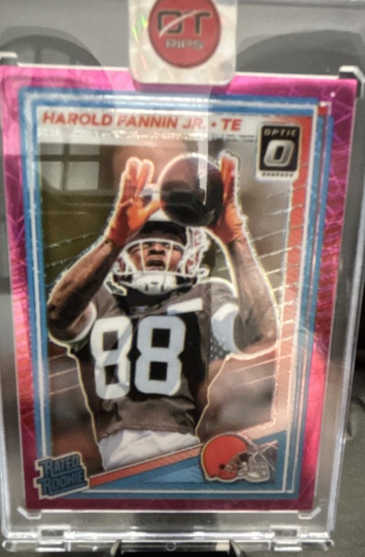 2025 Panini Donruss Optic - Rated Rookie Harold Fannin Jr. #284 (RC) pink /99