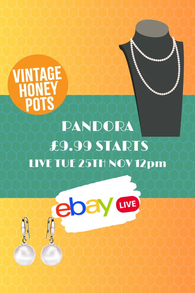 Pre-Loved Pandora £9.99 Starts LIVE Tues 25th Nov 12pm