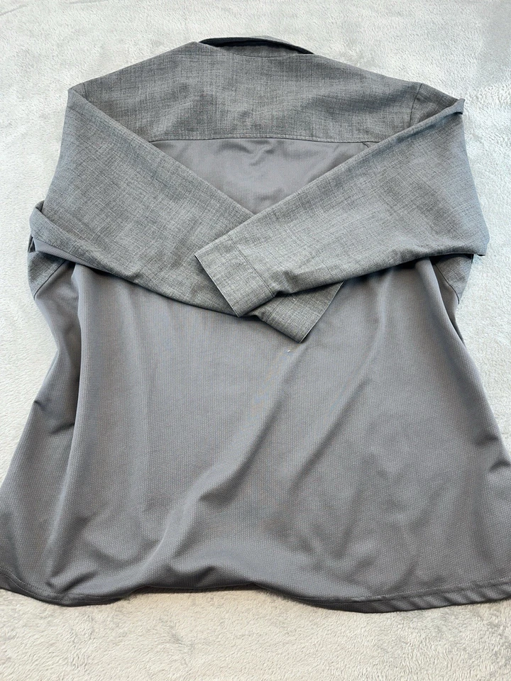 Blauer 8471 Wool ArmorSkin Base Long Sleeve Shirt Size 2XL Gray Heather - Image 2 of 4