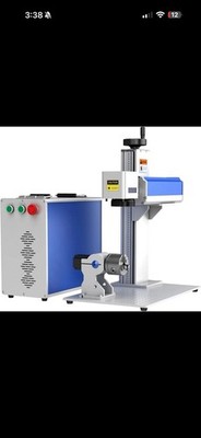 Raycus 50W Fiber Laser Marking Machine 200x200mm Metal Engraver Marker EzCad2