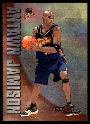 2001-02 Topps Antawn Jamison #TT3 Team Topps Golden State Warriors