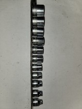Snap On Sae Standard 38 Drive Shallow Six Point Socket Set Snap On Sae Standard 38 Drive Shallow Six Point Socket Set