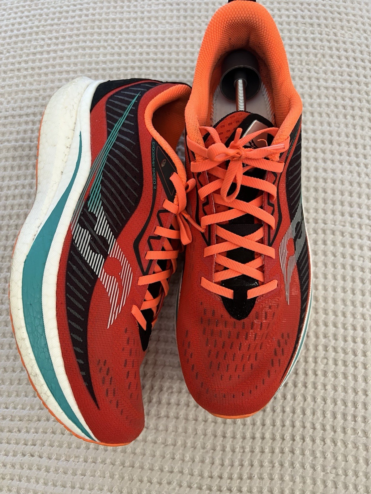 Saucony Endorphin Speed 2 Men's Running Shoes Scarlet Black US Size 11.5 Athlet… thumbnail 5