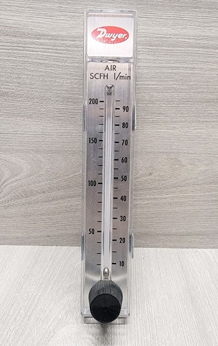 NEW DWYER RMB-54D-SSV RATE-MASTER Flowmeter 200 SCFH air 90 L/min