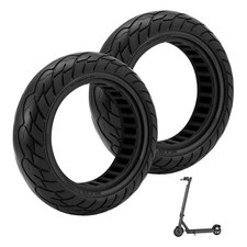 2X 10×2.5 Solid Tyres Puncture-Proof Electric Scooter Replacement Wheels