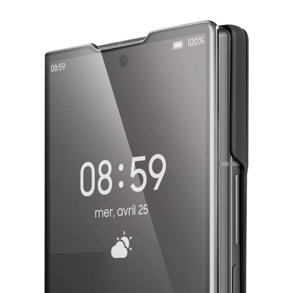 Avizar, Clear View Hülle Galaxy Z Fold7 mit Videoständerfunktion - Bild 4 von 4
