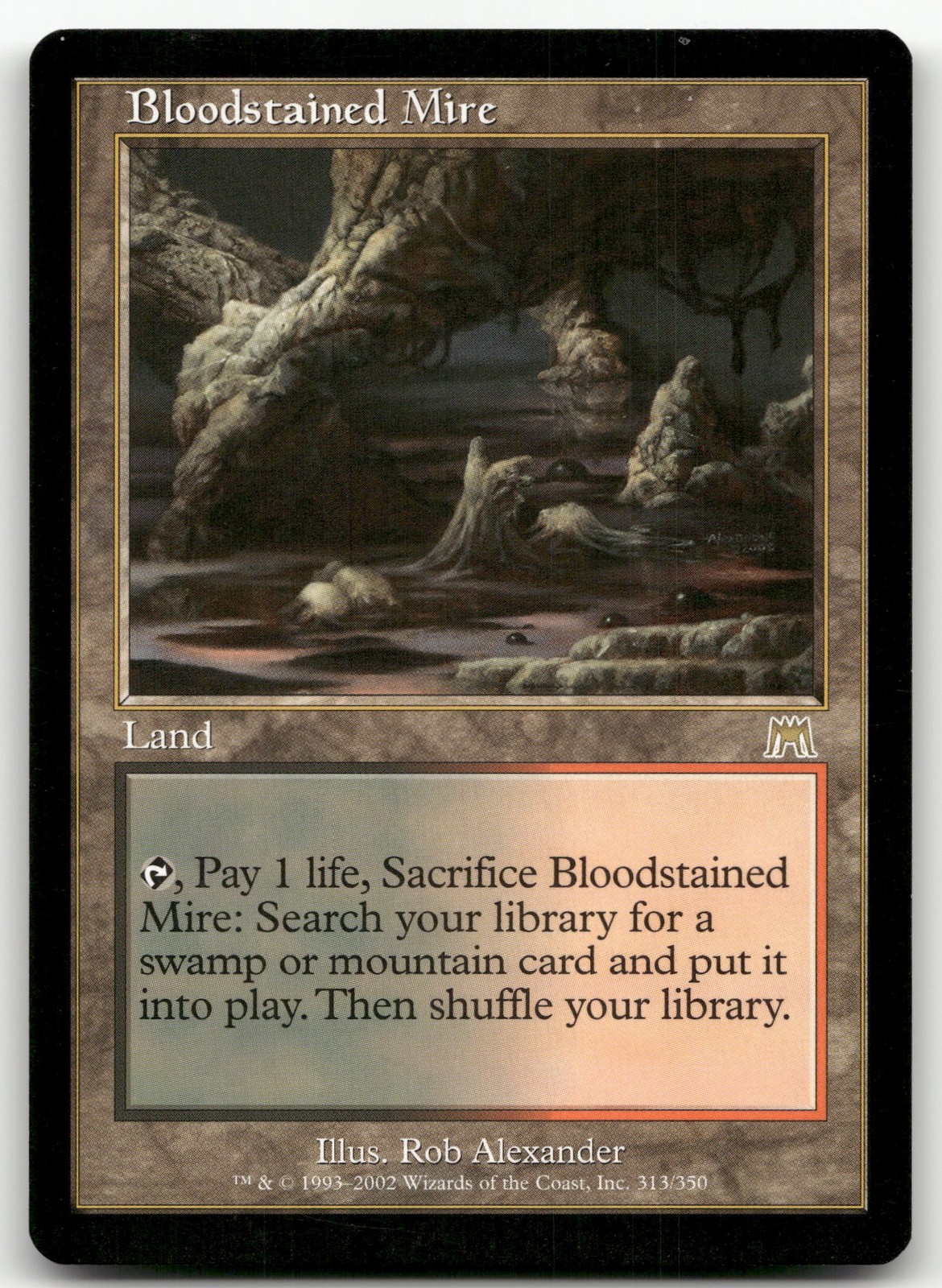 Bloodstained Mire #313 (NM) Onslaught ONS Magic MTG