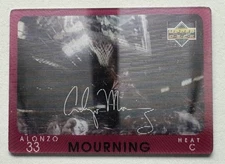 1997-98 Upper Deck Diamond Vision Alonzo Mourning #14 Miami Heat