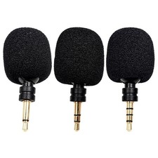 Mini Portable Microphone Jack 3.5mm Aux Mono / Stereo / 4 Pole Karaoke Mic