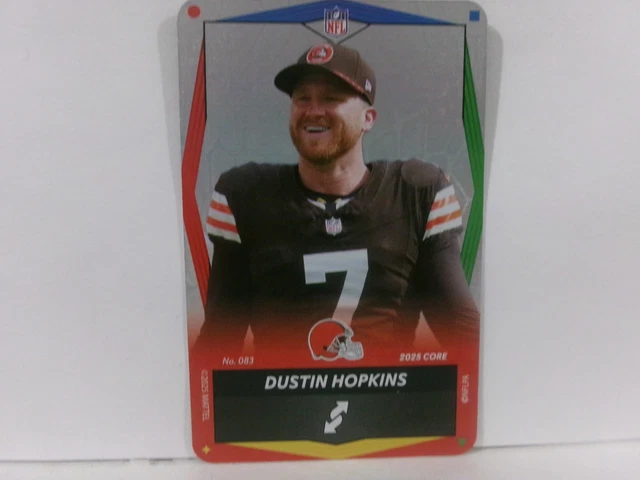 2025 UNO Elite ALT TRIKOTS Wild VIPER SP #083 - DUSTIN HOPKINS - BRAUN