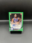 2025-26 Bowman - Rookie Autographs Johni Broome Green /99 Rc