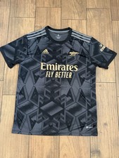 Arsenal Soccer Jersey Martin Odegaard Adidas Large 2023/24 Premier League