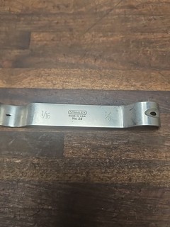 K225 Vintage Stanley No. 28 Corner Rounding Tool Made In USA