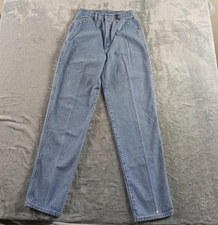 VTG Rocky Mountain Jeans Womens 25x32 High Rise Waisted Ligh Wash Western READ