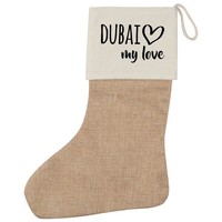 Weihnachtsstrumpf Dubai My Love Geschenkidee Dubai Geschenk PräSent Mitbringsel