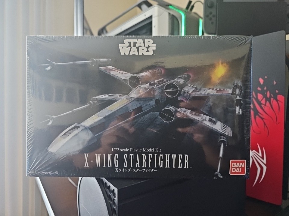 X-Wing Star Fighter Star Wars Bandai 1/72 Kit Modelo Plástico Nuevo Envío Gratis