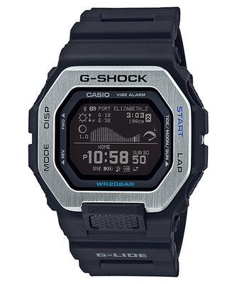 Casio G-Shock GBX-100-1DR Bluetooth G-Steel Black Resin Digital Men's Watch