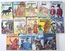 Moby Books Illustrated Classic Editions Mini Paperback Book Lot of 14