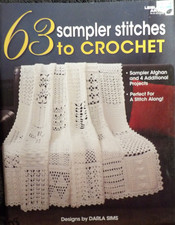 63 sampler stitches to Crochet Leisure Arts 4423