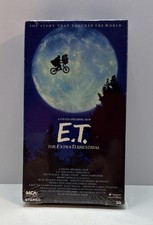 E.T. THE EXTRA-TERRESTRIAL VHS TAPE FACTORY SEALED 1988 MCA HOME VIDEO GREEN