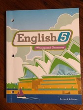 NEW & UNUSED Bob Jones English 5 Writing and ...