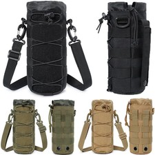 Tactical Shoulder Strap Bottle Holder MOLLE Water Bottle Pouches Holder Portable