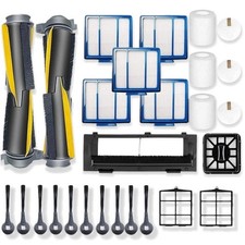 24PCS Robot Vacuum Replacement Part Kit for Shark IQ R101AE RV1001AE R101 RV1001