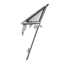 CJ Classics Vent Window Complete Assembly Clear Driver Side Mustang 1968