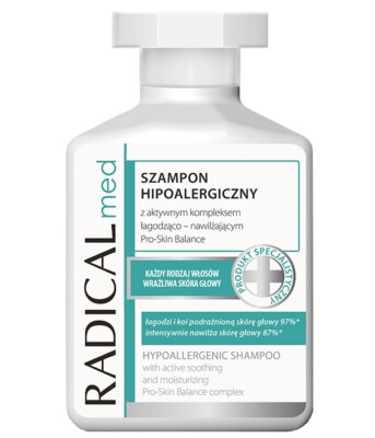 Radical Med Hypoallergenes Shampoo mit beruhigendem und feuchtigkeitsspendendem Komplex 300ml