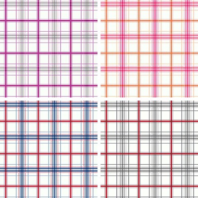 Arthouse Tartan Karo Gitter Karo Tapete Feature Wand Jungen Mädchen Kinderzimmer 