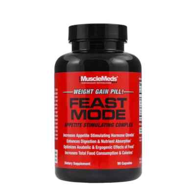 MuscleMeds Festmodus 90 Kapseln | Appetit anregender Komplex Gewichtszunahme USA