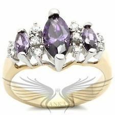 Brilliant 1.0Ct Marquise Cubic Zircon CZ AAA Engagement Ring 5 6 7 8 9 10 10135