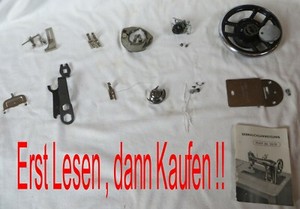 Pfaff Nähmaschine Klasse 30 Typ 30/31 Ersatzteile zur Auswahl Nähfüßchen Greifer