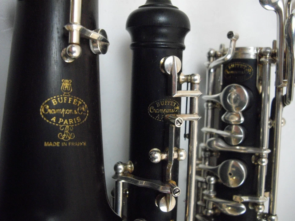 BUFFET CRAMPON PARIS "PRESTIGE" 3613 OBOE MADERA CONSERVATORIO COMPLETO LLAVE DE TERCERA OCTAVA Foto 3 de 4
