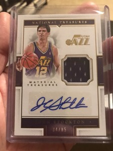 john stockton autograph