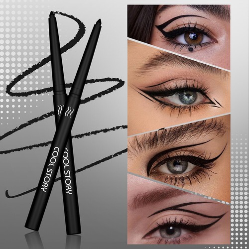 Colorful Matte Eyeliner Pencil Liquid High Pigment Long-Wearing EyeLiner Pen Gel - Picture 10 of 37