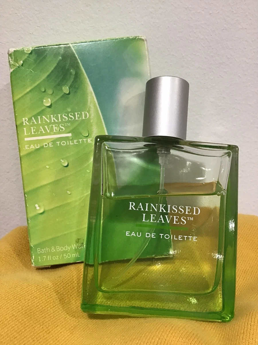 Bath Body Works Rain Kissed Leaves Eau de Toilette Perfum scent spray 1.7oz