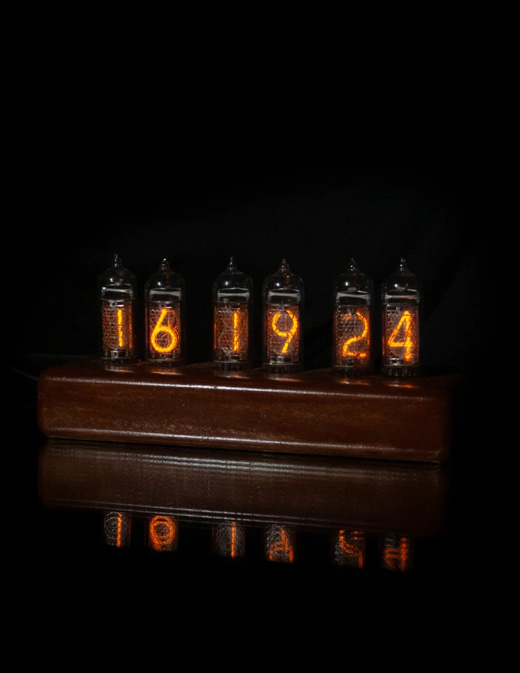 Nixie Tube Clock with 6 IN-14 Tubes and WiFi time - Image 4 of 4