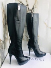 Loriblu Italian Leather Women Boots  Heels Si...